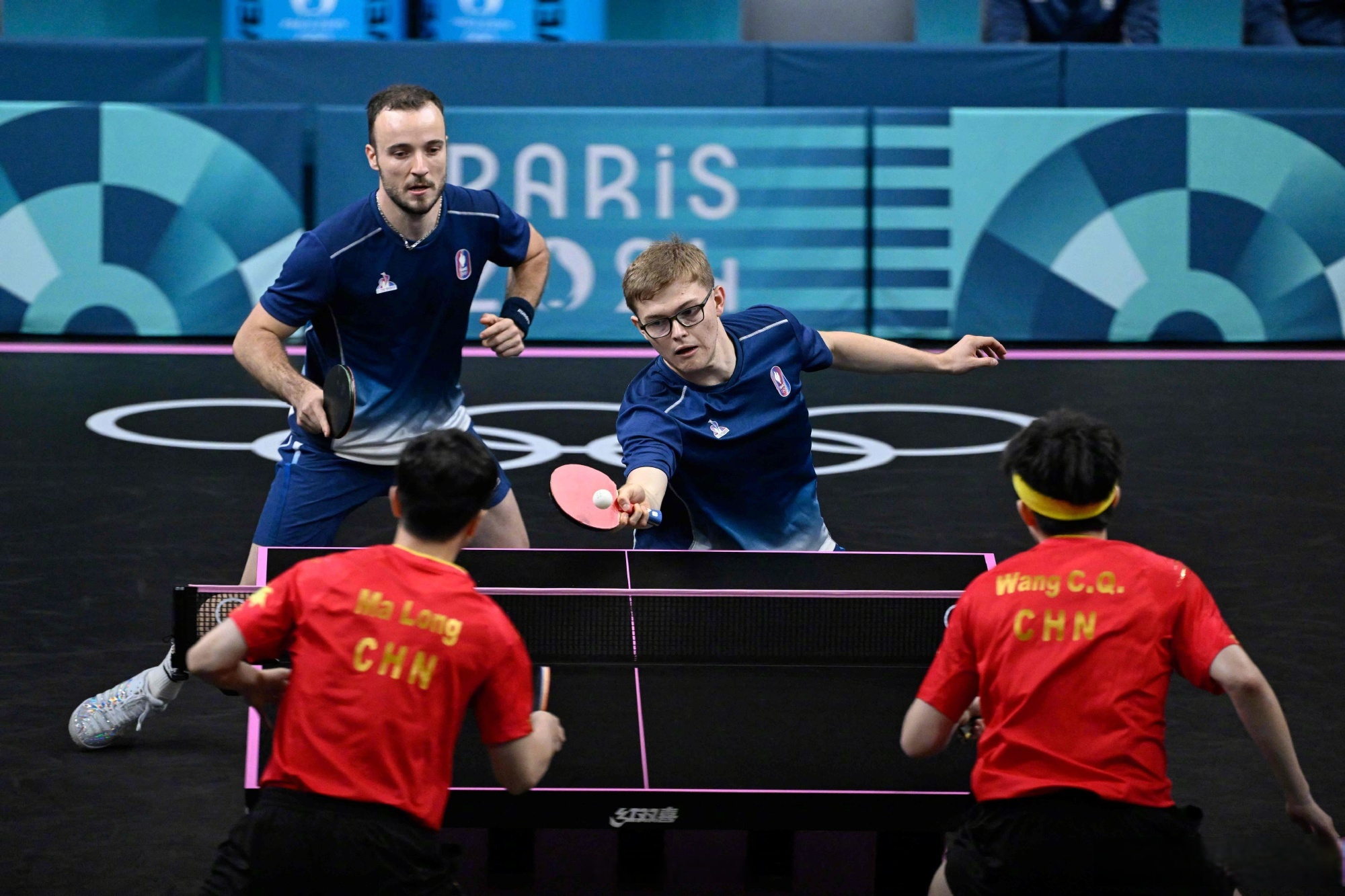 IM体育赛事直播入口-法国乒乓球队鏖战韩国乒乓球队，马龙统治全场的简单介绍